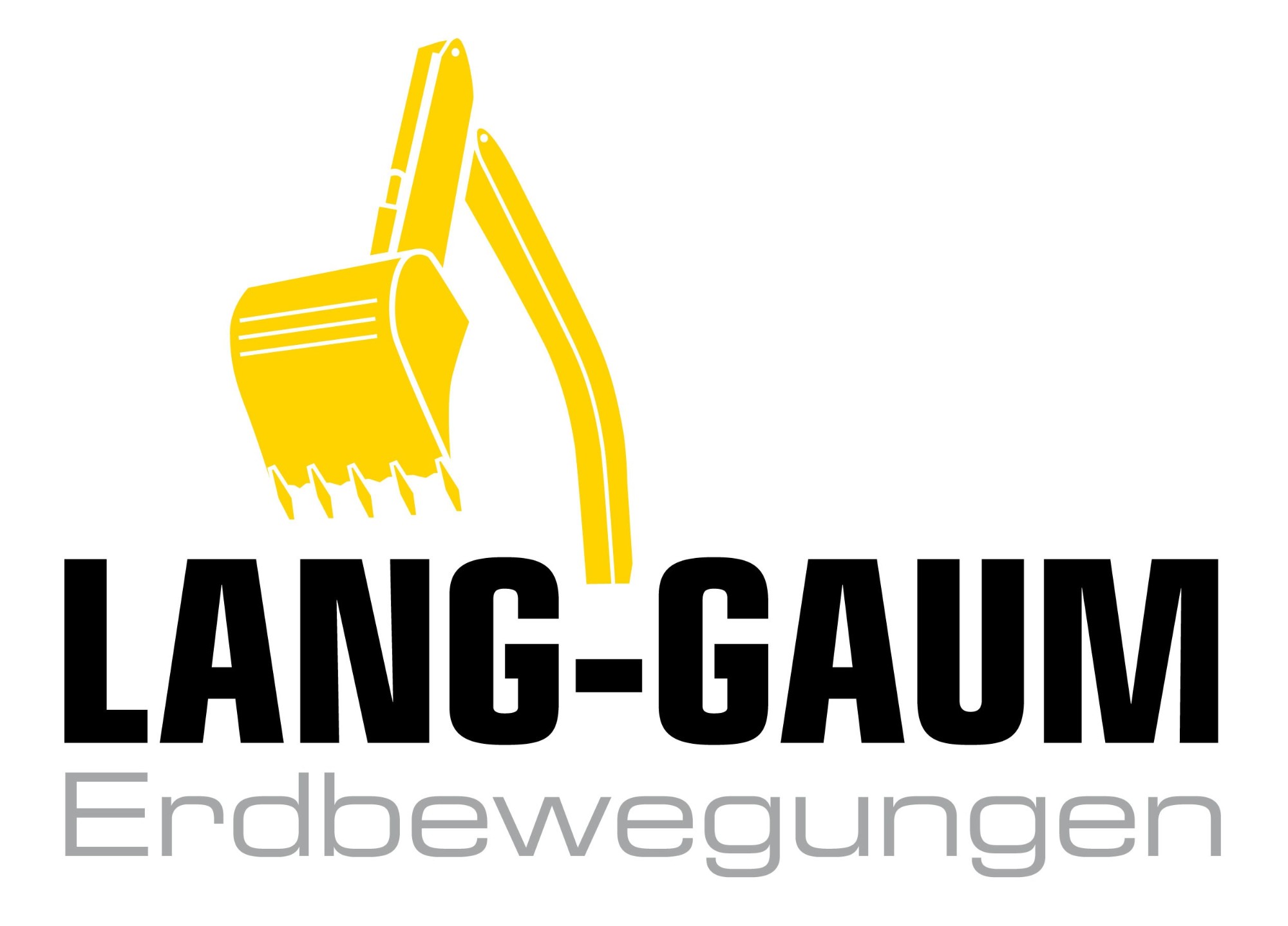 Logo LANG-GAUM Erdbewegungen