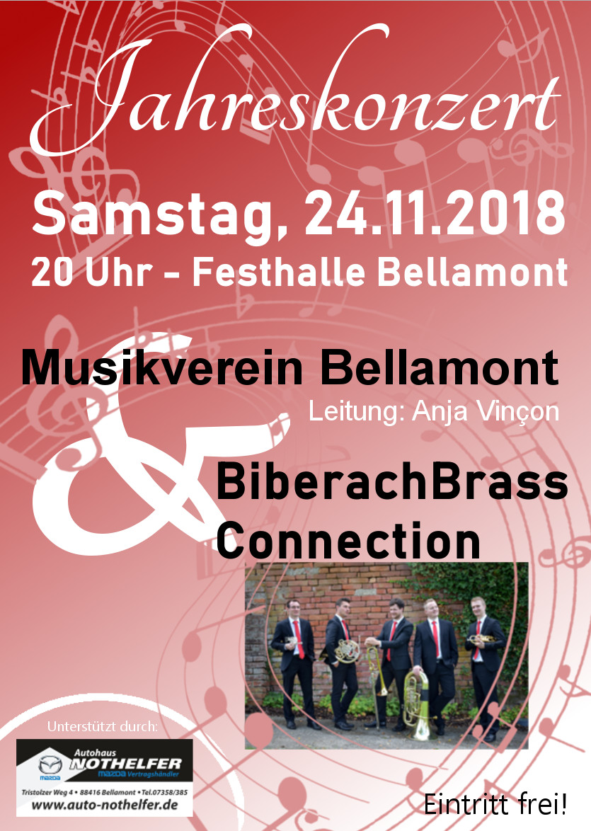 Plakat Konzert 2018
